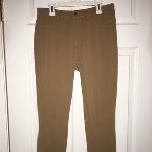 KHAKI JEGGINGS